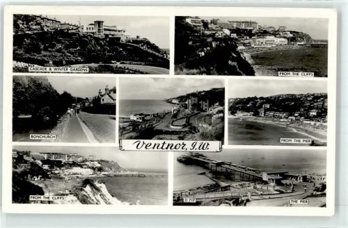 Ventnor Cascade Winter Gardens Bonchurch Pier Cliffs