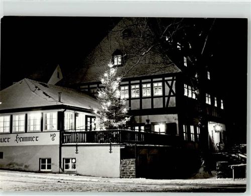 Frohnau Winter Gasthaus Hammer