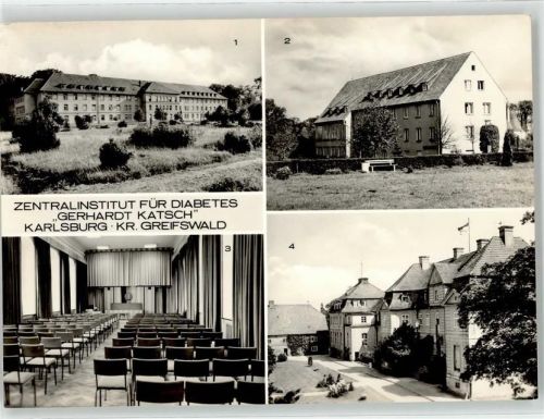 Karlsburg Krankenhaus Gerhardt Katsch Vortragsraum Schloss