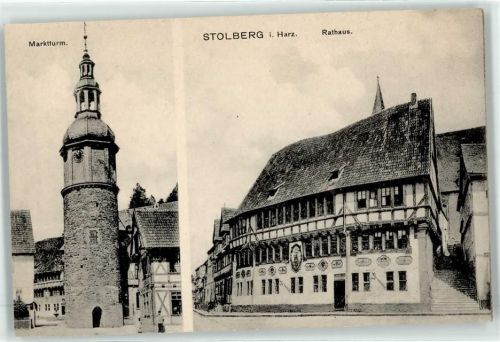 Stolberg Rathaus Marktturm