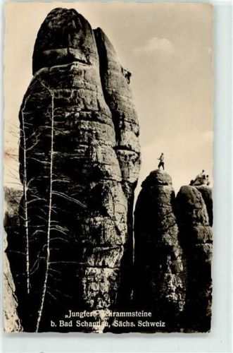 Bad Schandau Jungfer Schrammsteine Kletterpartie