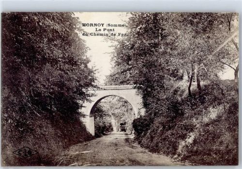 Hornoy-le-Bourg Le Pont du Chemin de Fer