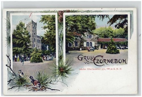 02627 O8601 Czorneboh - Turm Gasthaus