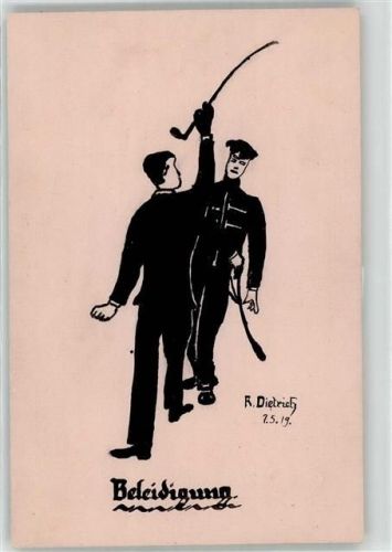 Dietrich, R. Beleidigung