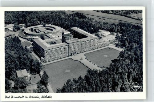 Bad Bramstedt Fliegeraufnahme Kurhaus Kurpark