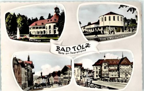 Bad Tölz Kurhaus Marktstraße Trink und Wandelhalle
