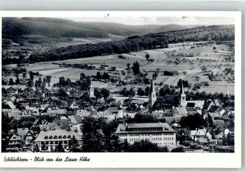 Schlüchtern Blick von der Lieser Höhe