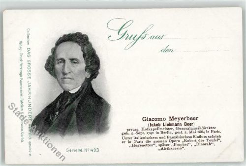 Meyerbeer, Giacomo