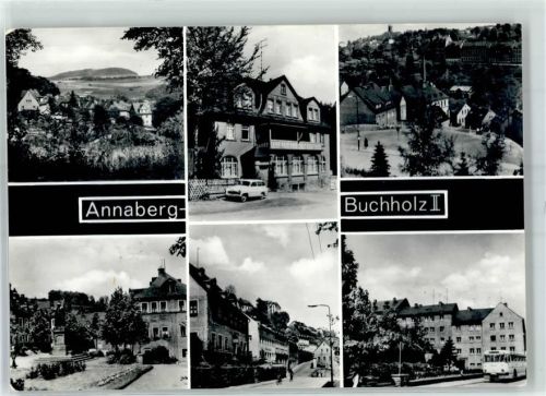 Annaberg-Buchholz Omnibus Denkmal Marktplatz