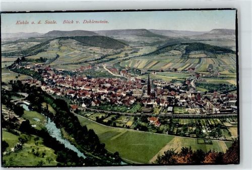 Kahla Blick vom Dohlenstein