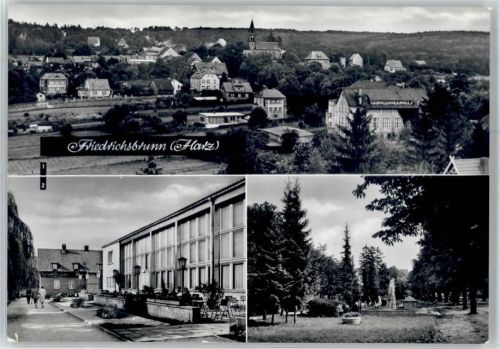 Friedrichsbrunn Sanatorium Ernst Thälmann Kulturhaus Kurort