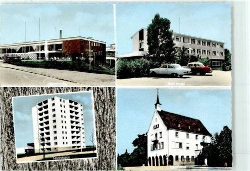 73249 W7314 Wernau (Neckar) - Hochhaus Bad Hotel Stadthalle