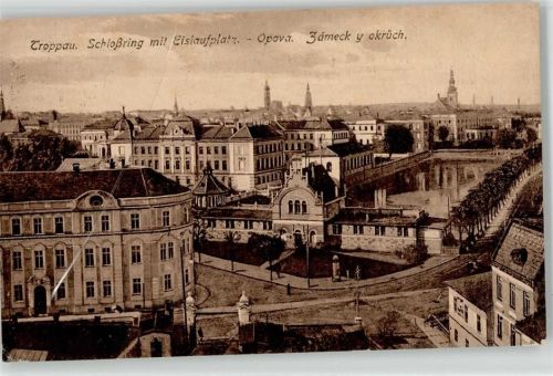 Opava Schlossring Eislaufplatz