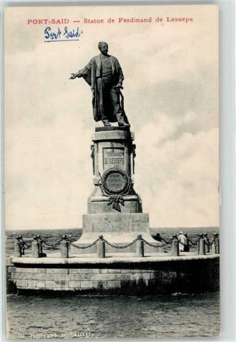 Port Said Denkmal Ferdinand de Lesseps