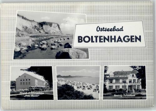 Ostseebad Boltenhagen Zentrag-Ferienheim FDGB-Erholungsheim Fritz Reuter Strand