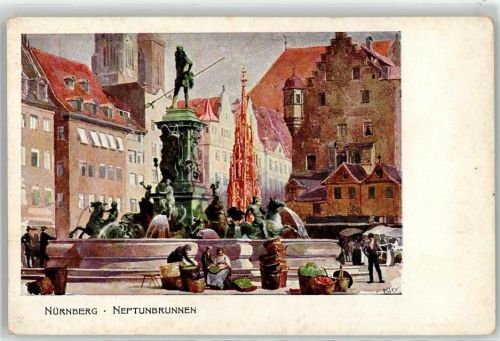 Nürnberg Neptunbrunnen