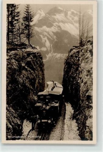 Brünig Brünigbahn Passhöhe