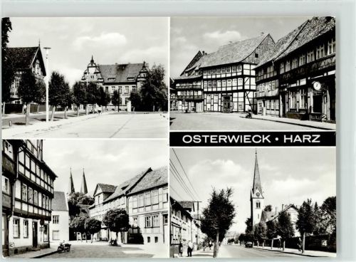 Osterwieck Postamt Neukirchenstraße Marktplatz Teichdamm
