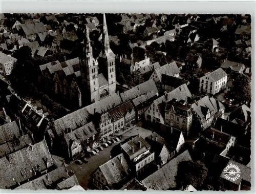 Lemgo Fliegeraufnahme St. Nicolaikirche