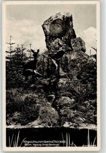 Oberhof Herzog Ernst Denkmal