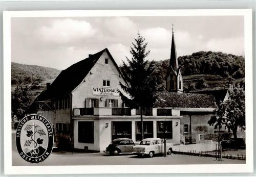 Bickensohl Gasthaus Metzgerei Winzerhaus Rebstock Inhaber Hans Koch VW Käfer
