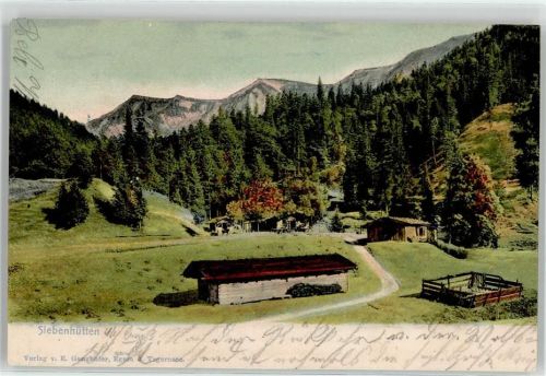 83700 W8185 Kreuth b Tegernsee 1903 - Siebenhütten
