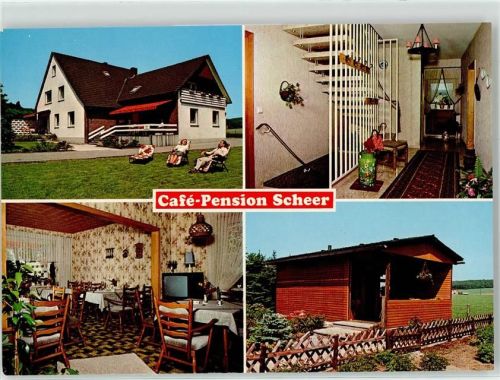 Bad Rothenfelde Cafe Pension Scheer