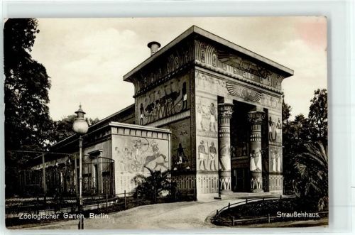 Tiergarten Zoologischer Garten Straußenhaus