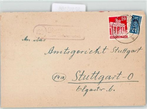 Oberwaldbach Landpoststempel
