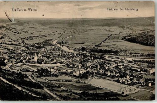 Treffurt Blick von der Adolfsburg
