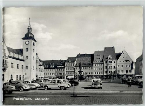 Freiberg Obermarkt Rathaus