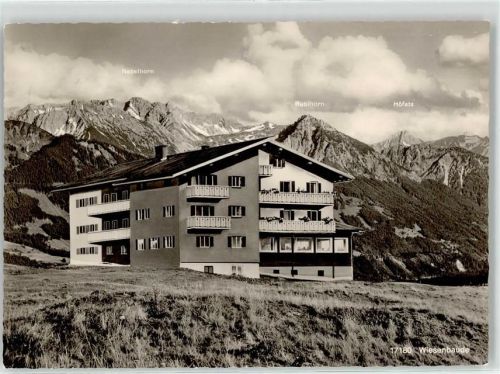 Ofterschwang Nebelhorn Rubihorn Höfats Wiesenbaude Kahlrückenalpe Familie Fuchs