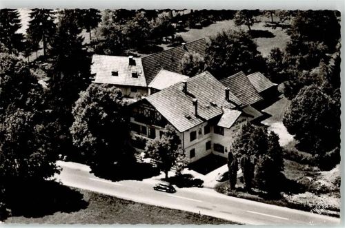 83703 W8184 Gmund a. Tegernsee - Gasthaus Pension Moosrain Familie Eder Fliegeraufnahme