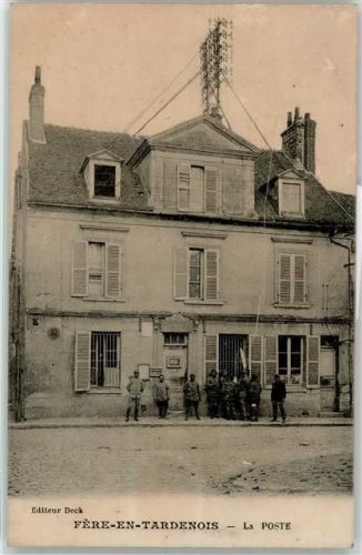 Fere-en-Tardenois 1917 Postamt