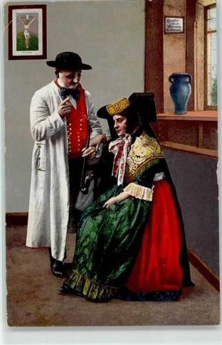 Frau Pfeife Trachten Schaumburg-Lippe 1912