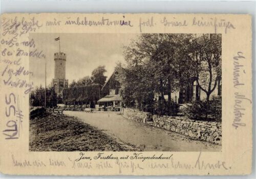 Jena Forsthaus Gasthaus Kriegerdenkmal