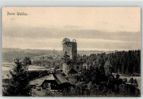 Waldau 1909 Ruine