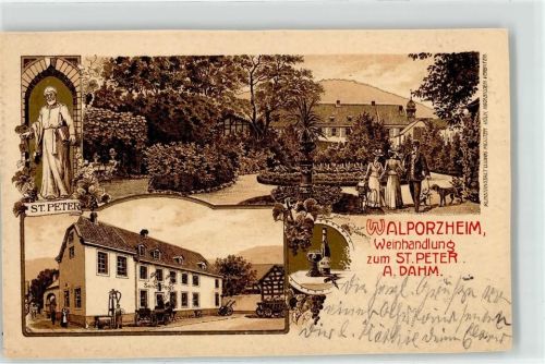 Walporzheim Weinhandlung zum St Peter