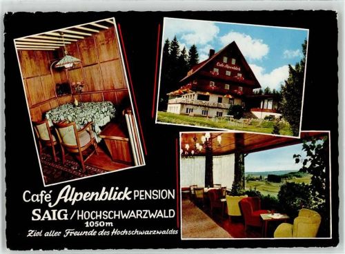 Saig Cafe Alpenblick Pension