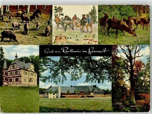 Rohrbrunn Gasthaus Rasthaus im Spessart