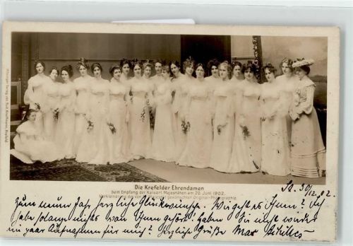 Krefeld 1902 Krefelder Ehrendamen