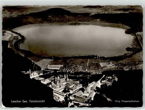 56659 W5475 Burgbrohl - Fliegeraufnahme Laacher See