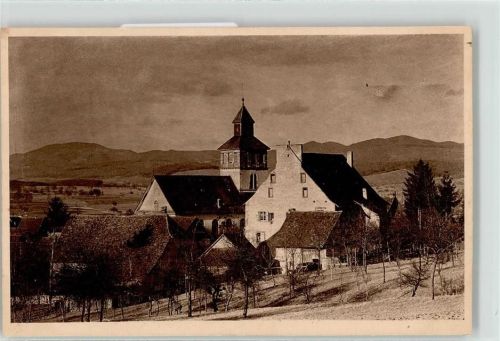 79589 W7852 Binzen , Kr Lörrach - Kirche