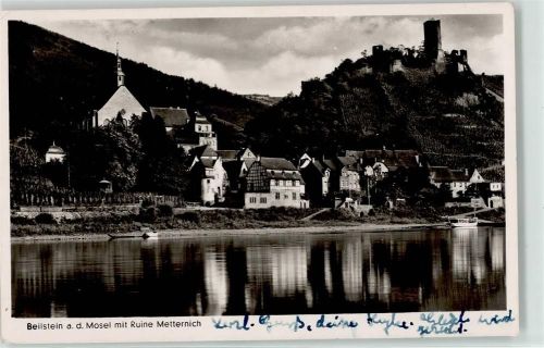 Beilstein Sonderstempel Burgruine Metternich