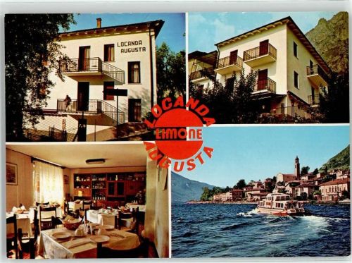 Limone sul Garda Hotel Augusta Kirche Motorboot