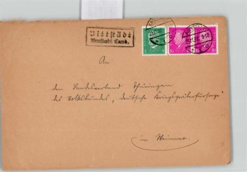 99310 O5211 Bittstädt - Landpoststempel