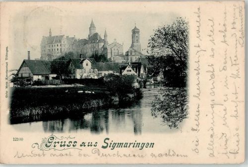 Sigmaringen 1899 Schloss