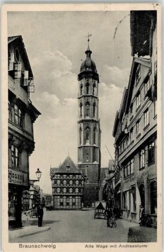 Braunschweig Alte Wage mit Andreasturm