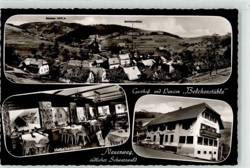 79691 W7861 Neuenweg - Gasthaus Belchenstüble Belchen Besitzer Heinz Schuck