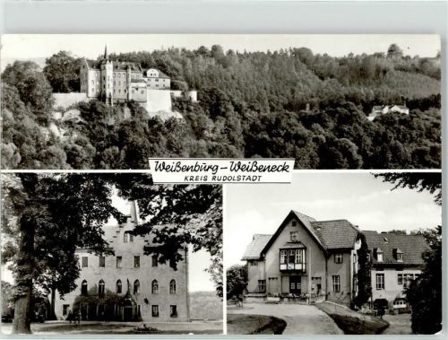 Uhlstädt-Kirchhasel Burg Weißenburg Weißeneck